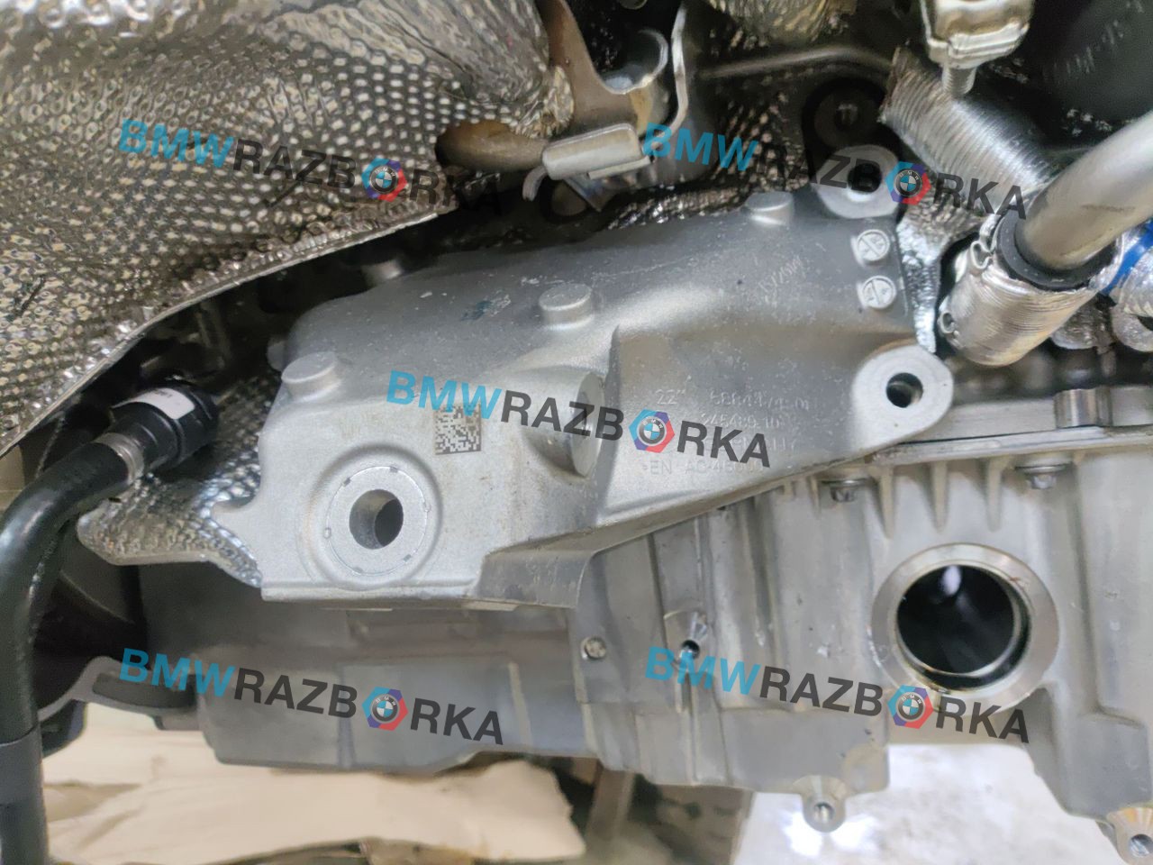 кронштейн двигателя BMW X7 G07 [рестайлинг] G07 2024, 4.0 л., дизель, АКПП, 416, внедорожник 5 дв., полный привод, 22116884474, 6884474