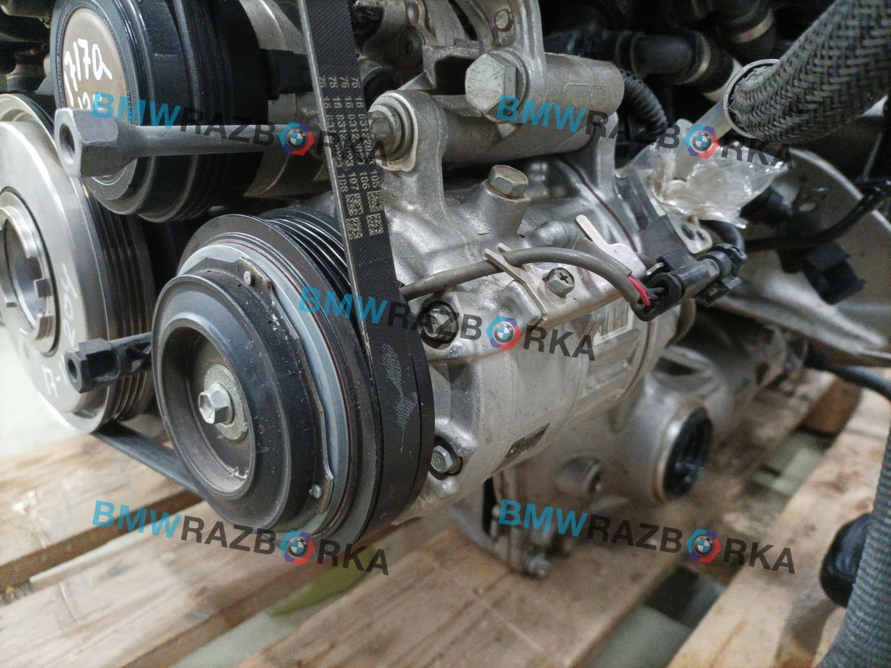 компрессор кондиционера BMW X5 G05 [рестайлинг] G05 2024, 3.0 л., B57 D30 B, дизель, АКПП, 475, внедорожник 5 дв., полный привод, правый руль, 9892069