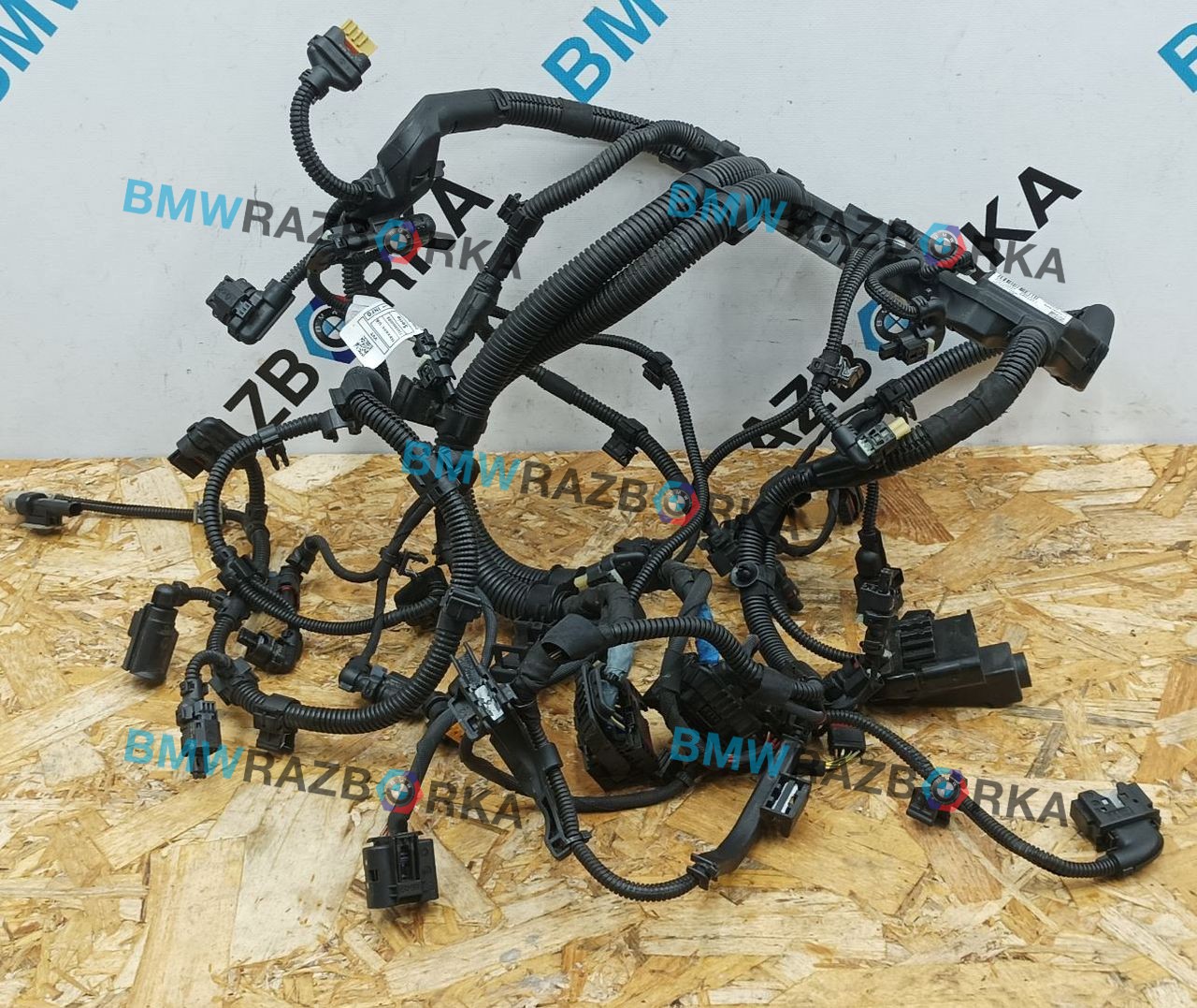 проводка двигателя BMW X3 G01 2019, 2.0 л., B47 D20 B, дизель, 8490096, 8477124, 8581408