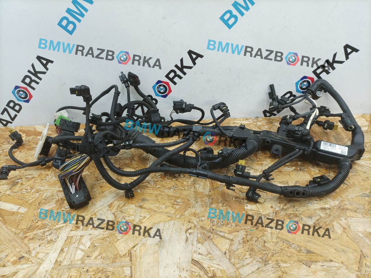 проводка двигателя BMW 3 серия F30/F31 [рестайлинг] 2017, 2.0 л., B47 D20 B, дизель, 8516258, 8595285
