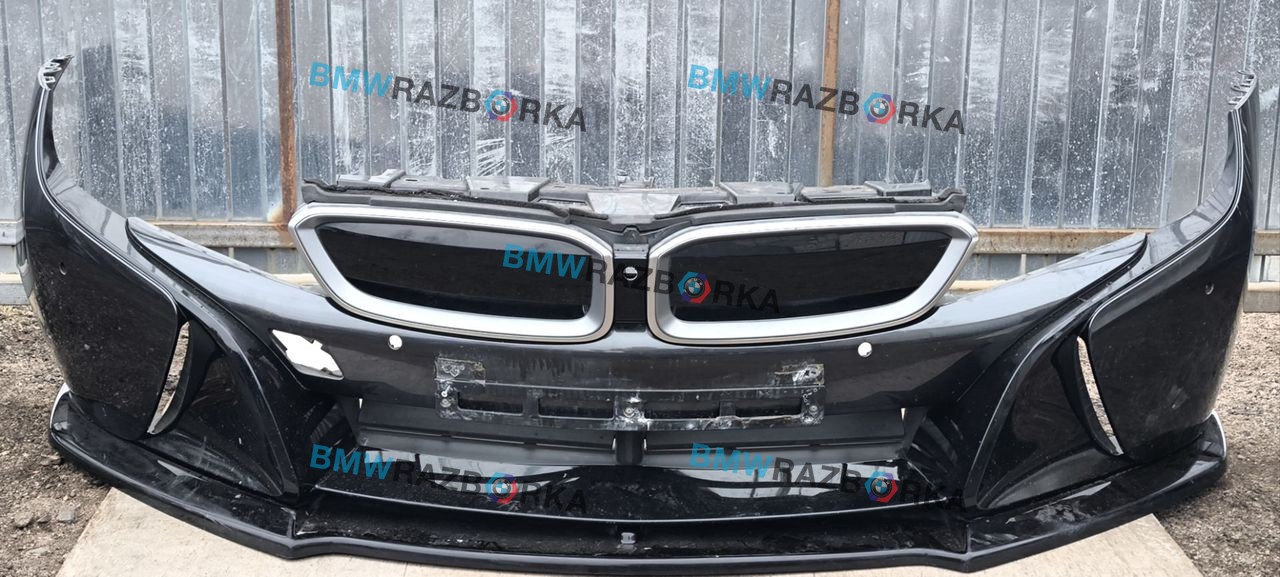 бампер передний BMW i8 I12 2015, 1.5 л., гибрид, полный привод
