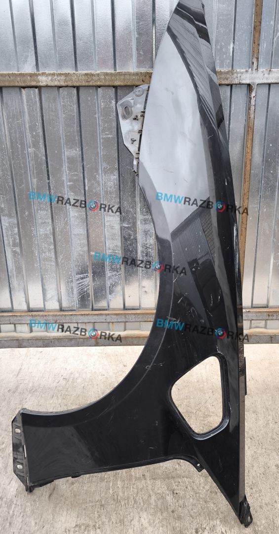 крыло переднее левое BMW i8 I12 2015, 1.5 л., гибрид, полный привод, 7372165, 51647372165