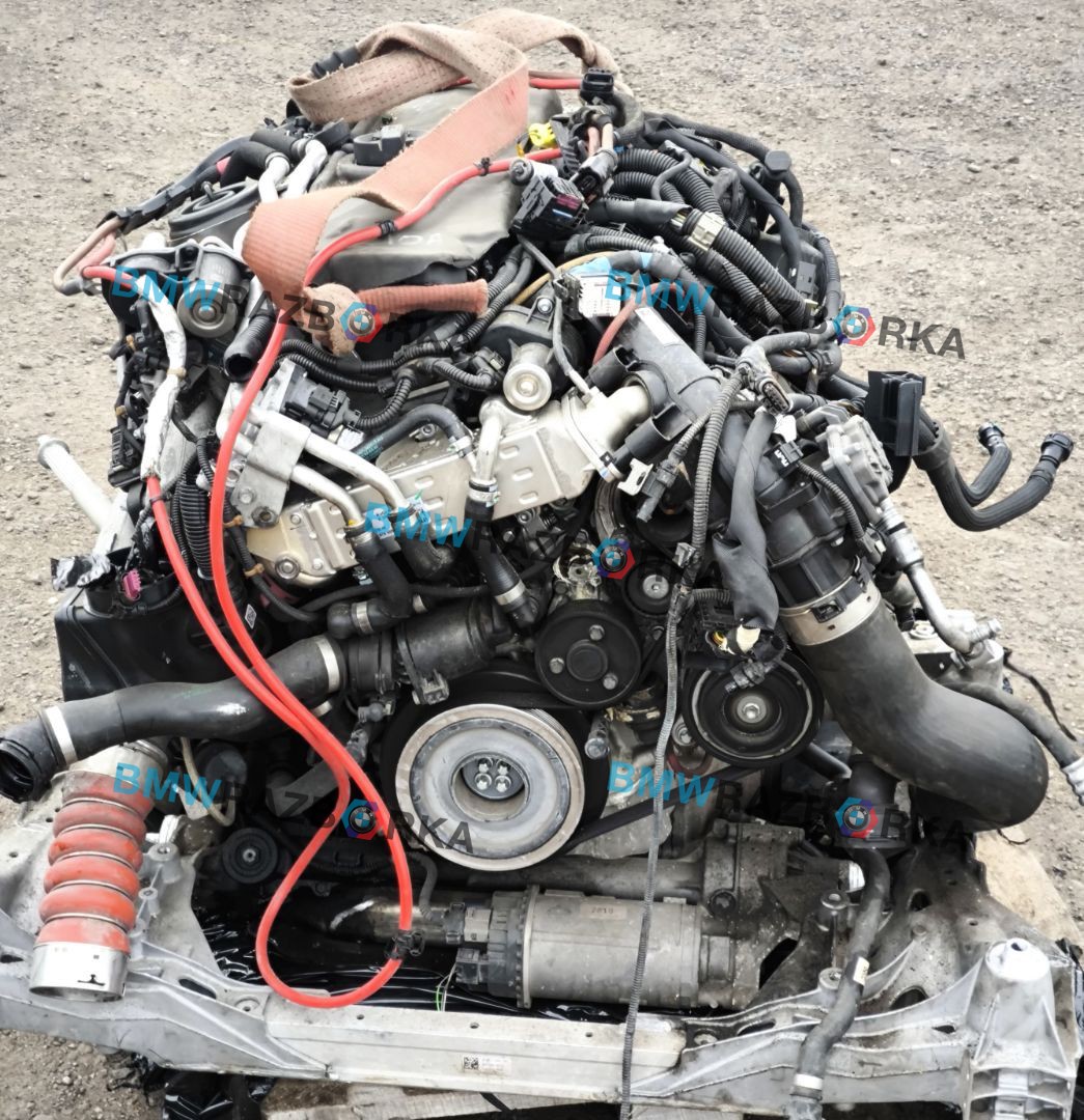 двигатель BMW 8 серия G14/G15 G14 2019, 4.0 л., дизель, АКПП, 475, кабриолет, полный привод