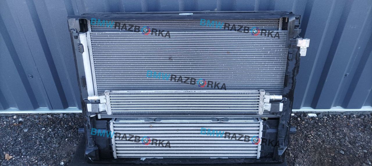 кассета радиаторов BMW 4 серия G22/G23 G22 2022, 2.0 л., B48 B20 A, бензин, АКПП, c36, купе, задний привод, 7935171, 8591441, 8679837, 5A30645