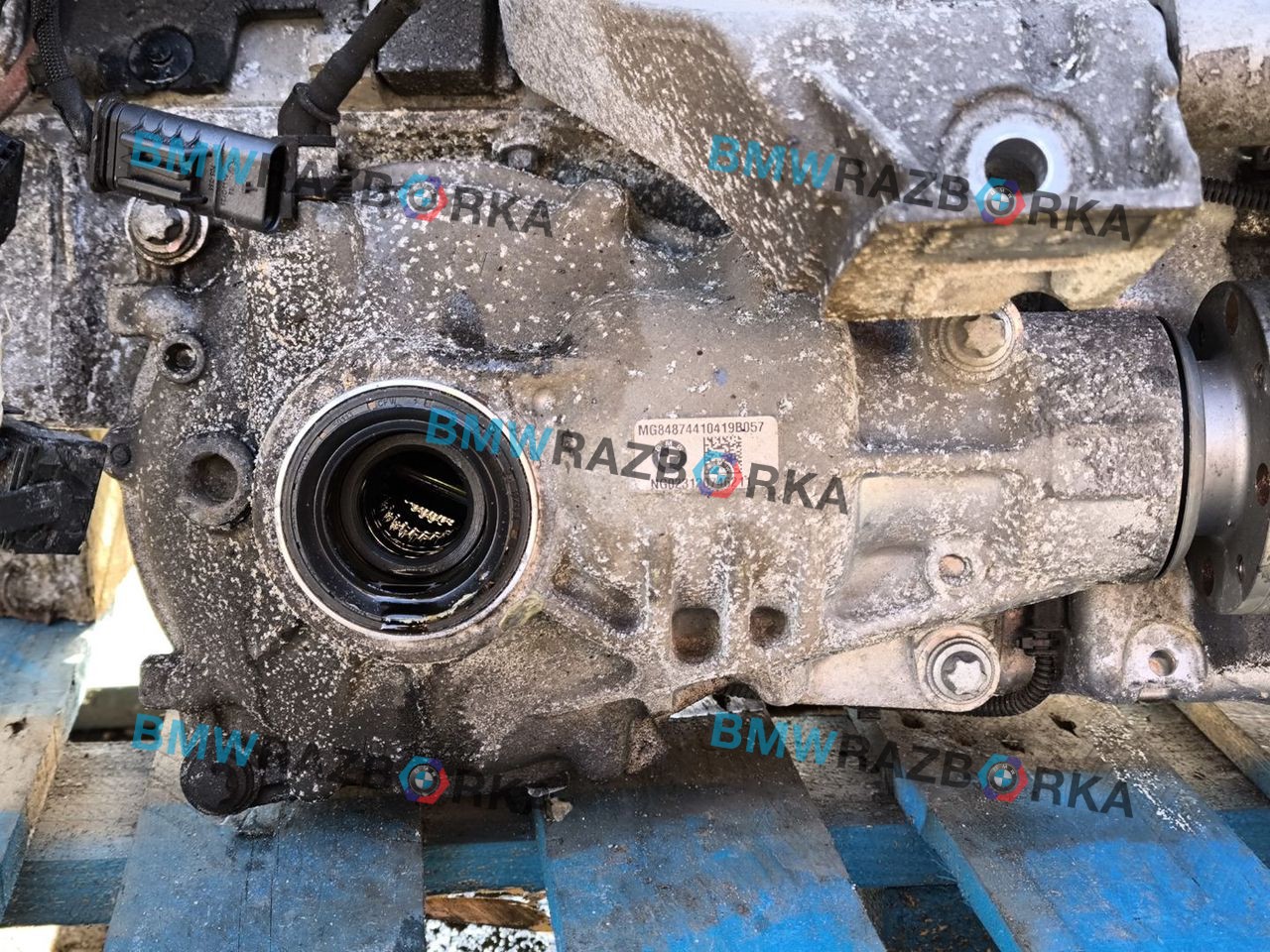редуктор переднего моста BMW X5 G05 2019, 3.0 л., B57 D30 A, дизель, АКПП, внедорожник 5 дв., полный привод, 8487441, 31508487441
