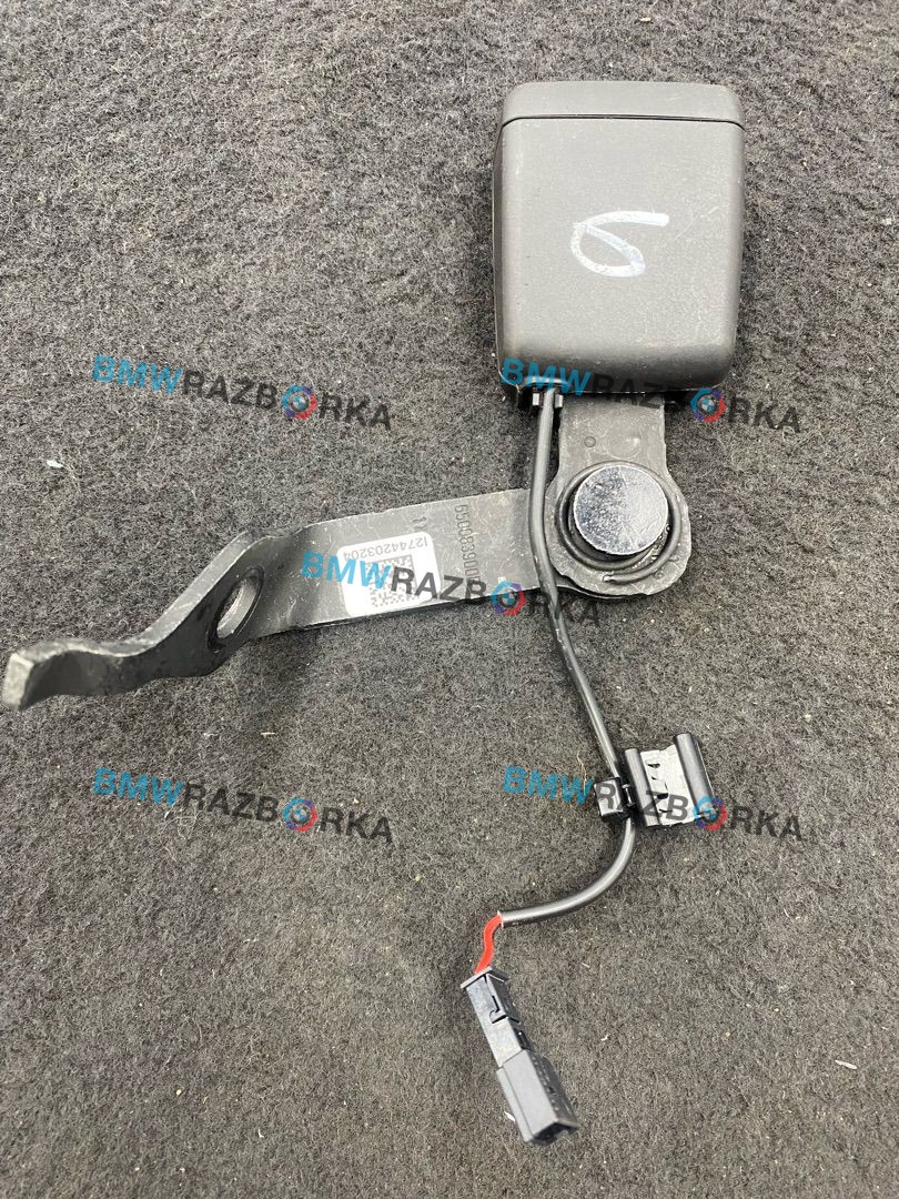 замок ремня безопасности BMW 4 серия G22/G23 G22 2022, 2.0 л., B48 B20 A, бензин, АКПП, c36, купе, задний привод, 7442032