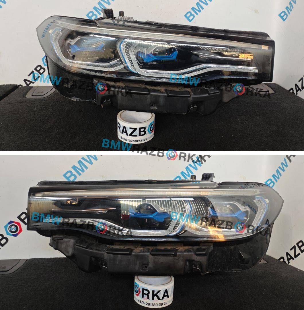 фара BMW X7 G07 2019, 4.0 л., бензин, АКПП, c27, внедорожник 5 дв., полный привод, 9481804, 9481803