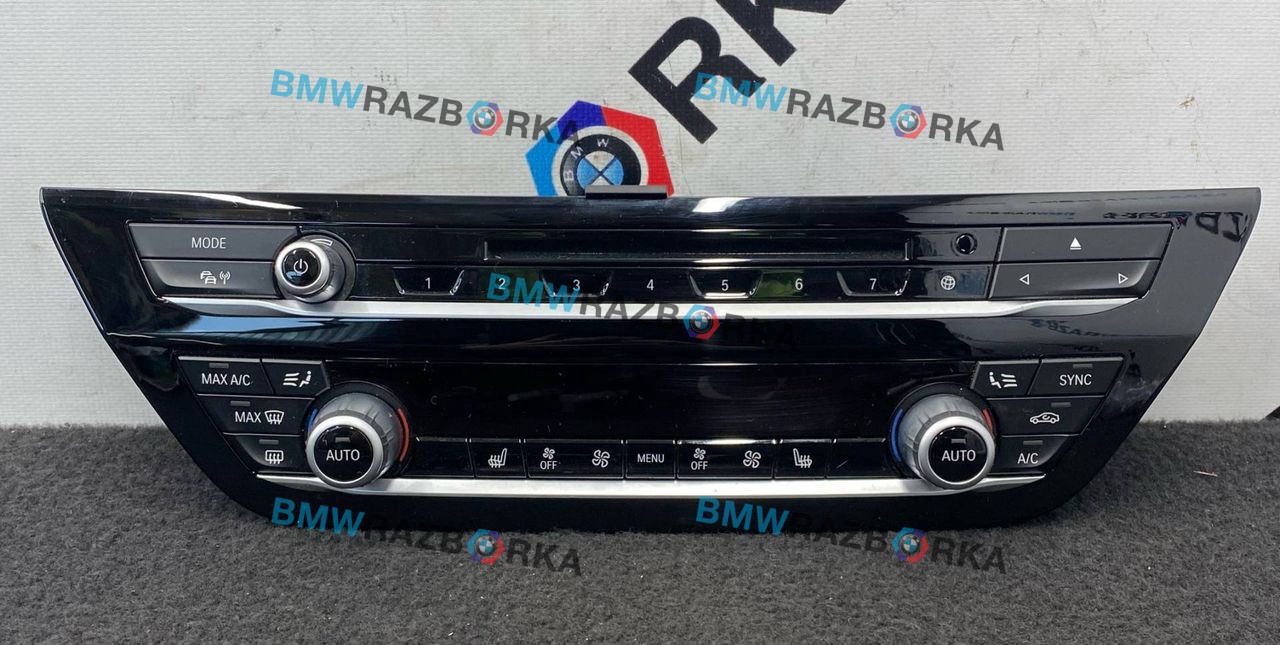 блок управления печки / климат-контроля BMW 5 серия G30/G31 G30 2017, 3.0 л., B57 D30 A, дизель, АКПП, a300, седан, полный привод, 6834435
