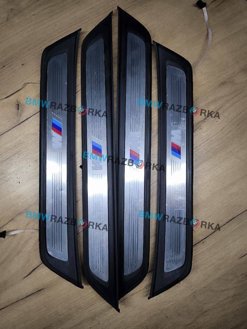 комплект накладок на пороги (внутренние) BMW 6 GT G32 2019, 2.0 л., B47 D20 B, дизель, АКПП, 416, хетчбэк 5 дв., задний привод, 8061034, 8065120, 8065119