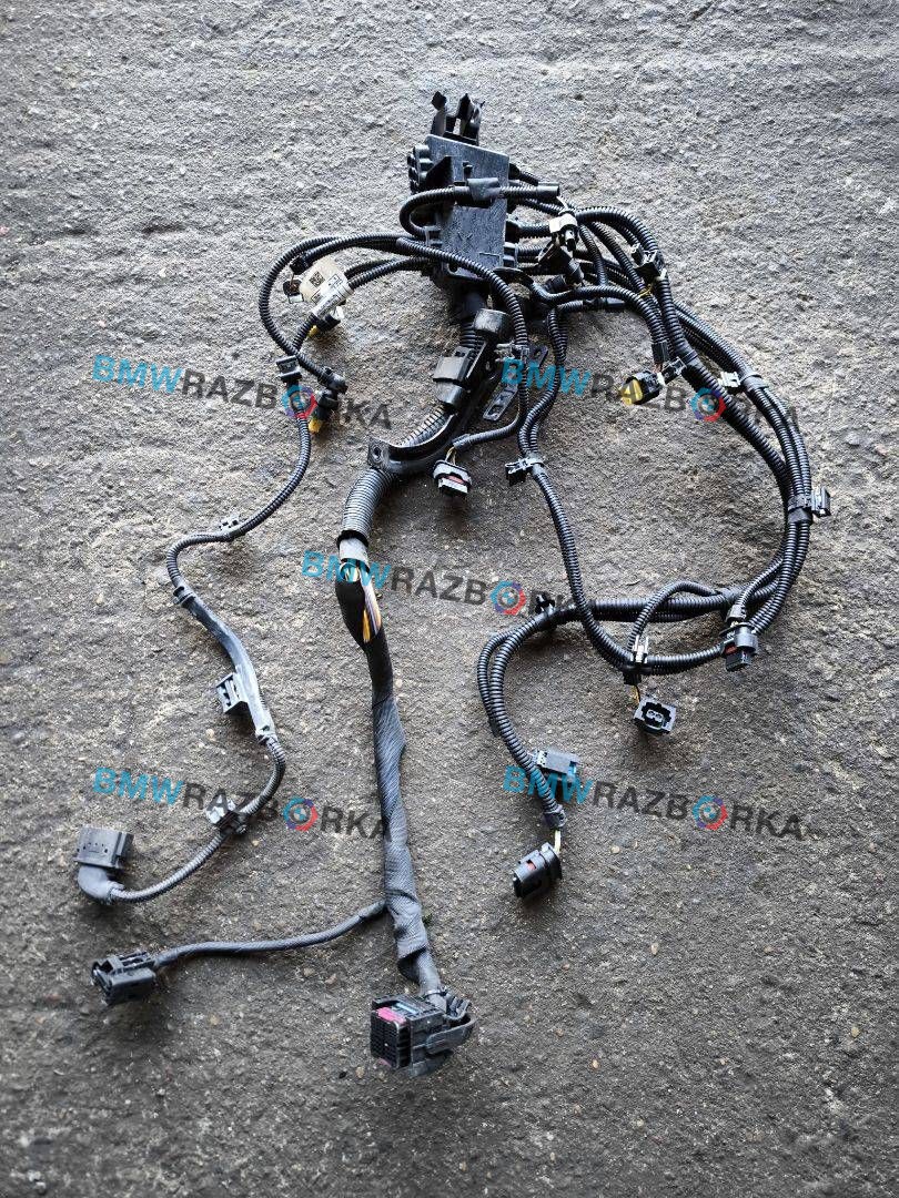 проводка двигателя BMW X3 G01 2018, 3.0 л., i, B58 B30 A, бензин, АКПП, внедорожник 5 дв., полный привод, правый руль, 12518655873, 8655873