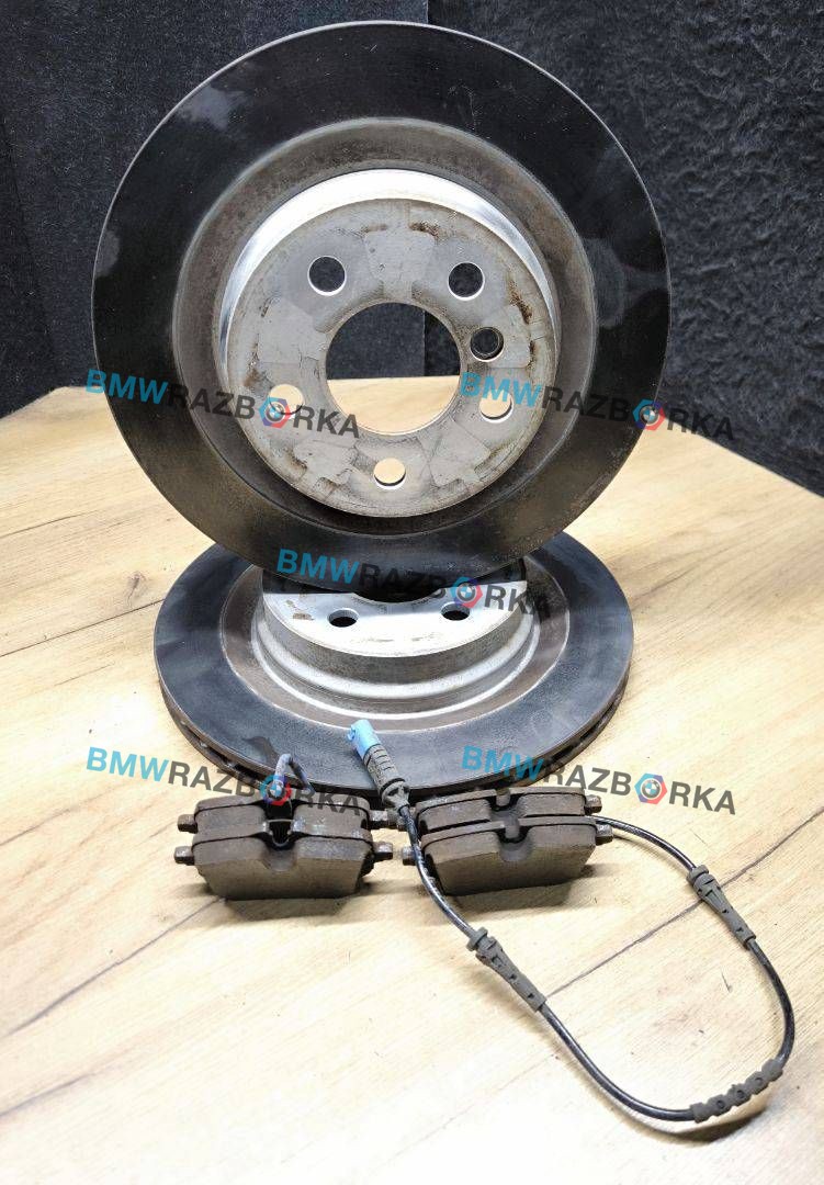 диски тормозные задние BMW X1 U11 2023, электро, полный привод, 6891086