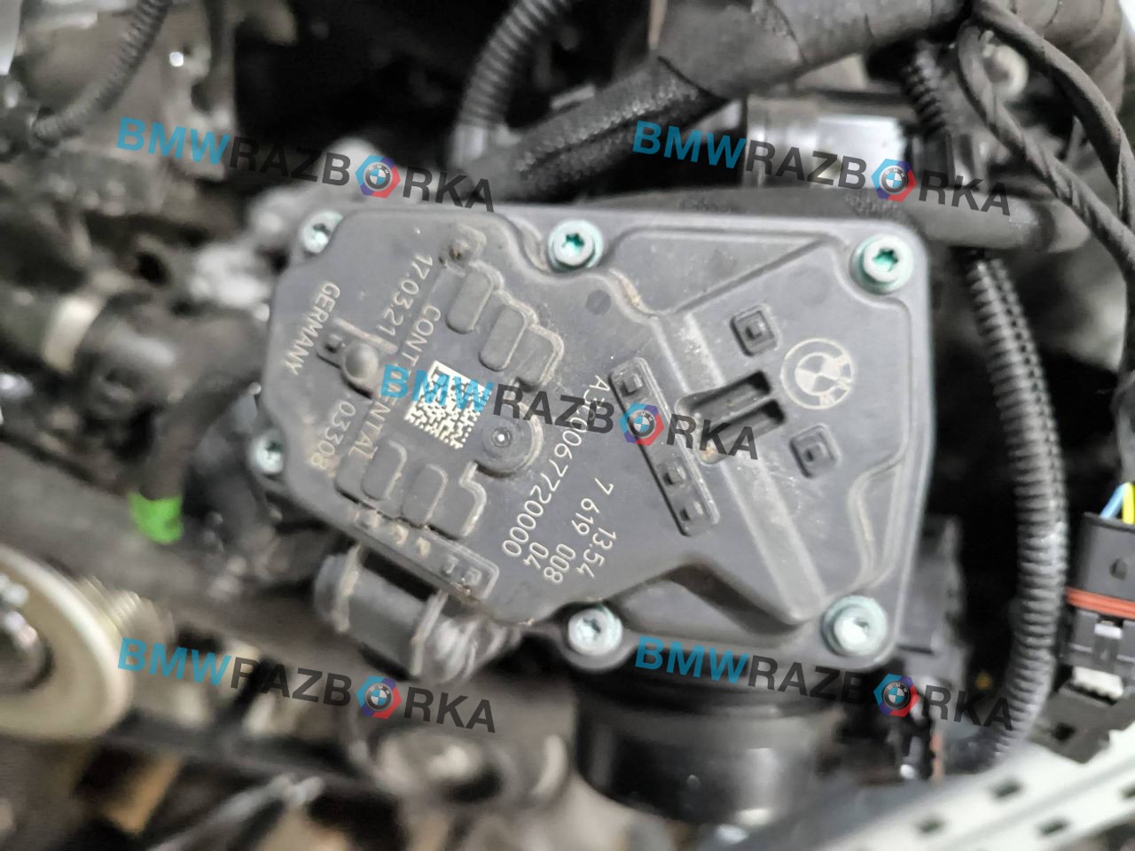 заслонка дроссельная BMW 4 серия G22/G23 G22 2021, 2.0 л., B48 B20 A, бензин, задний привод, 7619008