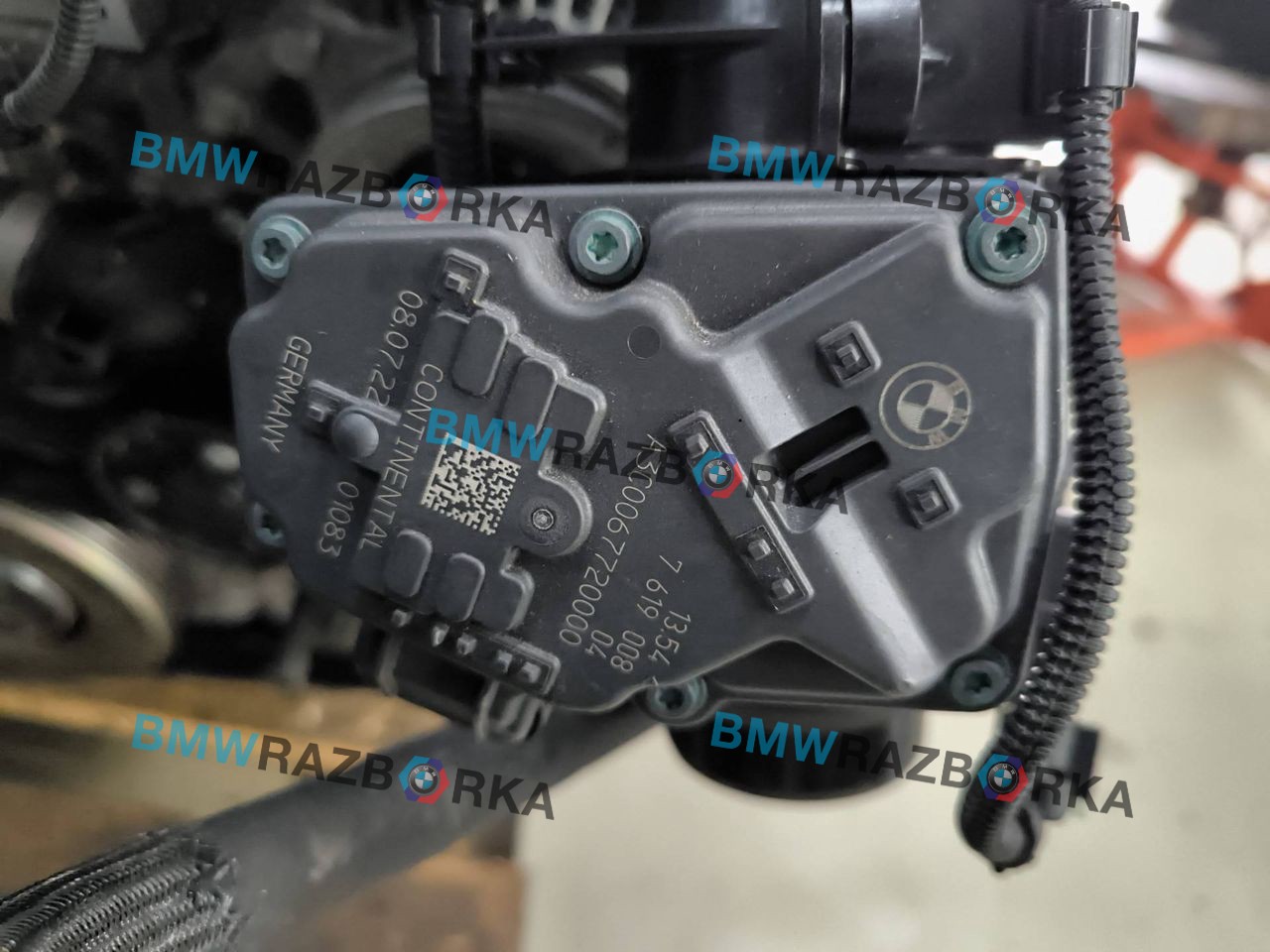 заслонка дроссельная BMW 4 серия G22/G23 G22 2022, 2.0 л., B48 B20 A, бензин, АКПП, c36, купе, задний привод, 7619008