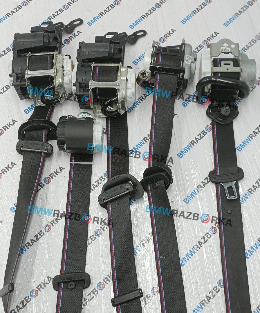 ремень безопасности комплект BMW X6 G06 2020, 3.0 л., B57 D30 B, дизель, АКПП, с27, внедорожник 5 дв., полный привод, 8092009, 34284230, 8092040, 34284229, 8092039, 342114425, 8092021, 8092022