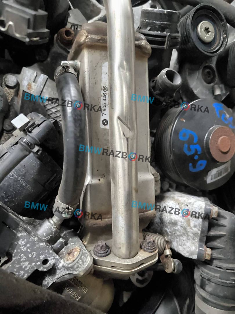 охладитель EGR / Радиатор EGR BMW 7 серия F01/F02 F01 2009, 3.0 л., дизель, правый руль, 7805446
