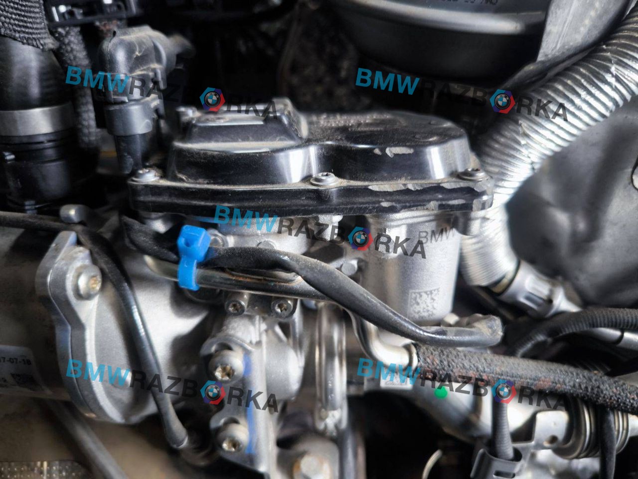 клапан EGR BMW 7 серия G11/G12 G11 2017, 4.0 л., дизель, x03 rubin-metallic black, седан, полный привод, 8574820