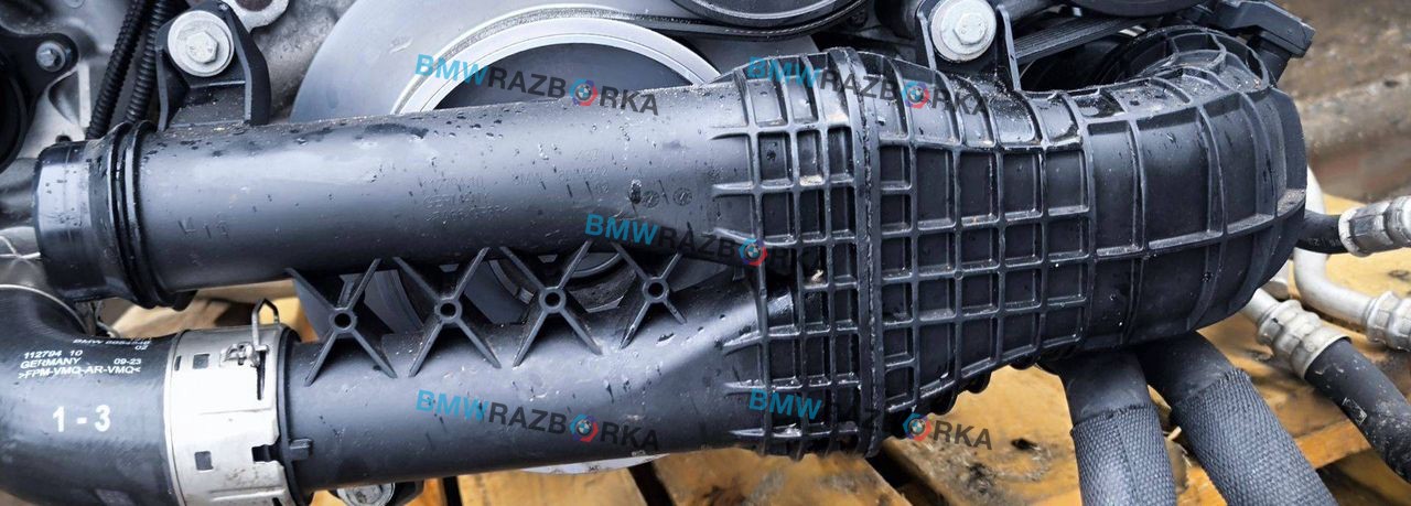 патрубок интеркулера BMW M3 G80/G81 G80 2023, 3.0 л., S58B30A, бензин, АКПП, c4p, седан, задний привод, правый руль, 13718054842, 8054842