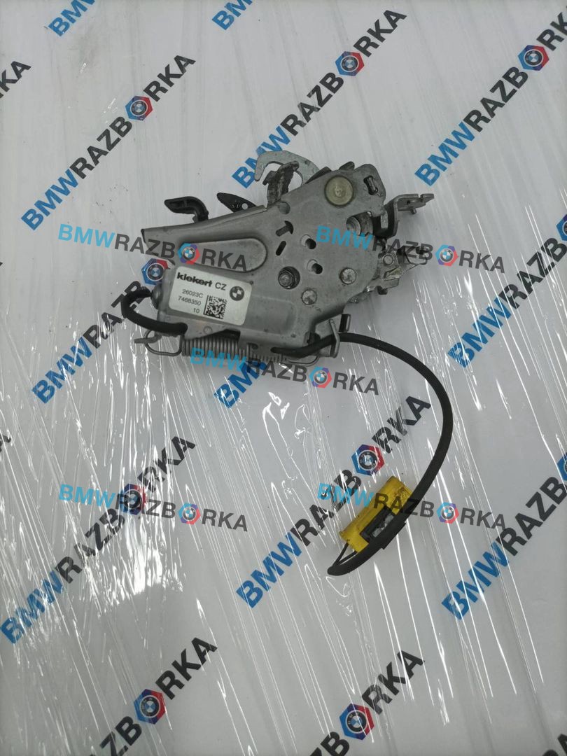 замок капота BMW M3 G80/G81 G80 2023, 3.0 л., S58B30A, бензин, АКПП, c4p, седан, задний привод, правый руль, 7468350