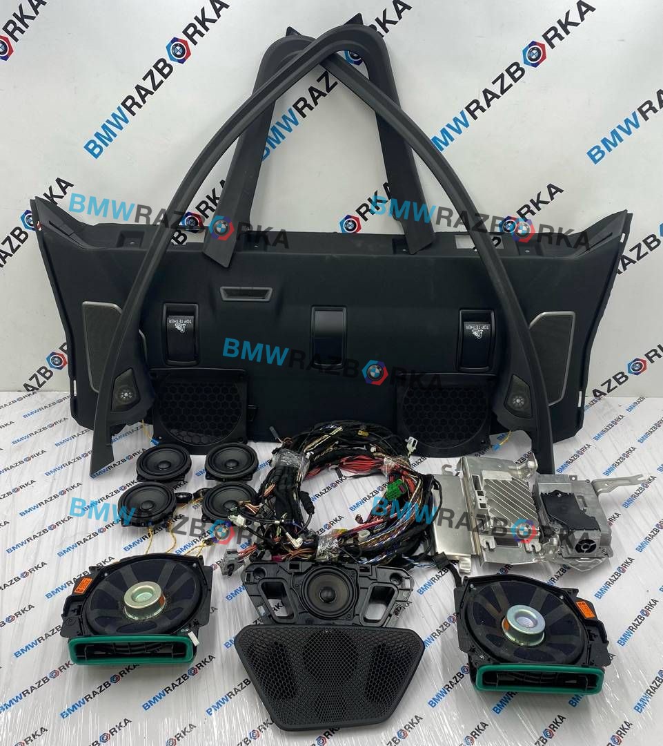 комплект акустики BMW M3 G80/G81 G80 2023, 3.0 л., S58B30A, бензин, АКПП, c4p, седан, задний привод, правый руль, 2622658, 9226357, 2622489, 2622468, 2622469, 5A5CA89, 9362561, 5A9BF91, 2622490, 7482697, 5A29F46, 7447171, 7447172, 9621891