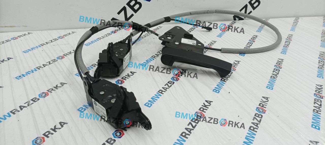 замок заднего борта BMW X5 F15 2015, 4.0 л., дизель, АКПП, a96, внедорожник 5 дв., полный привод, 7183196, 7351058, 7162149