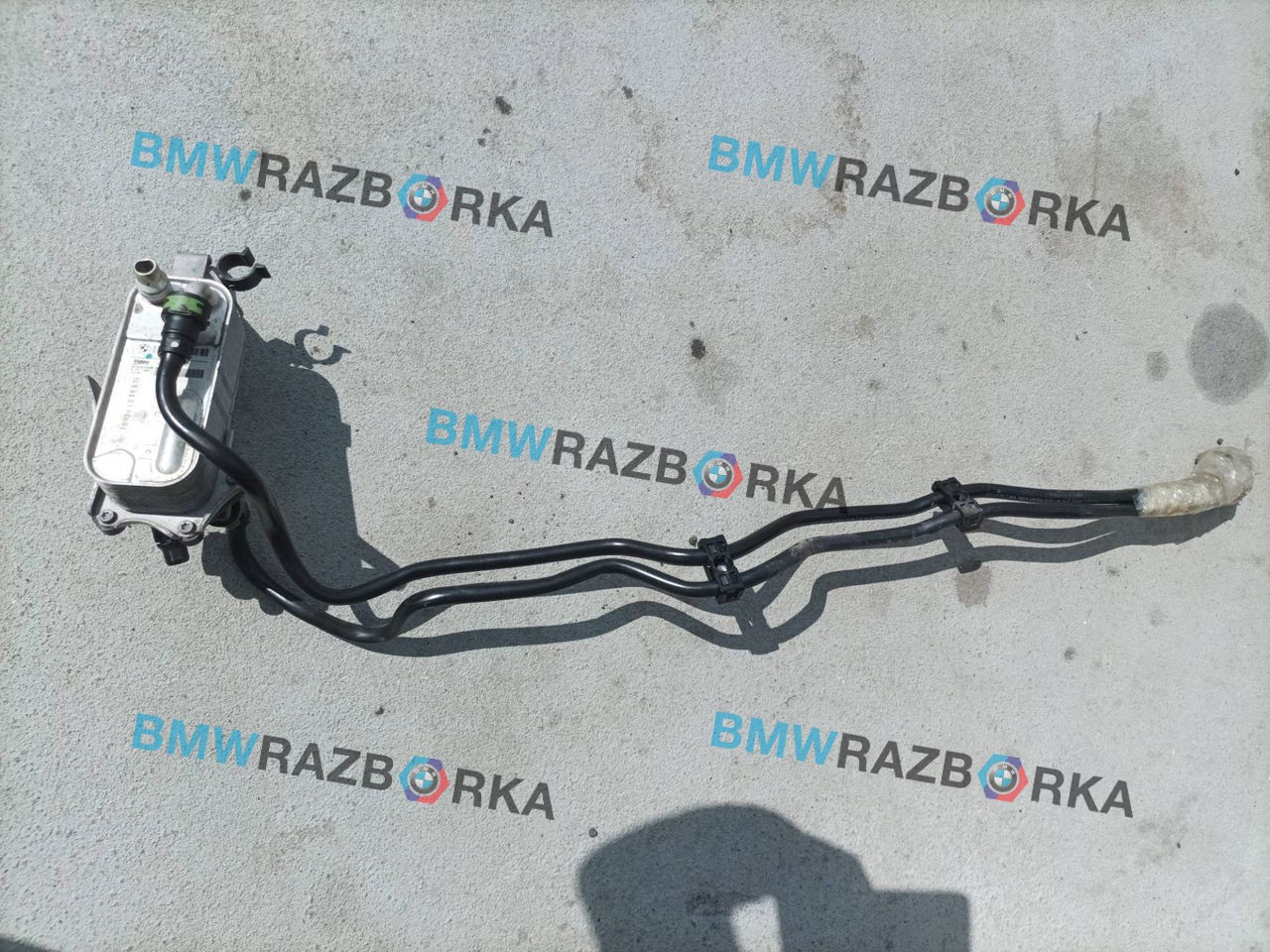 радиатор АКПП BMW X4 F26 2017, 3.0 л., N55 B30 A, бензин, АКПП, внедорожник 5 дв., полный привод, 17217593856, 7593856, 7601762, 7601761