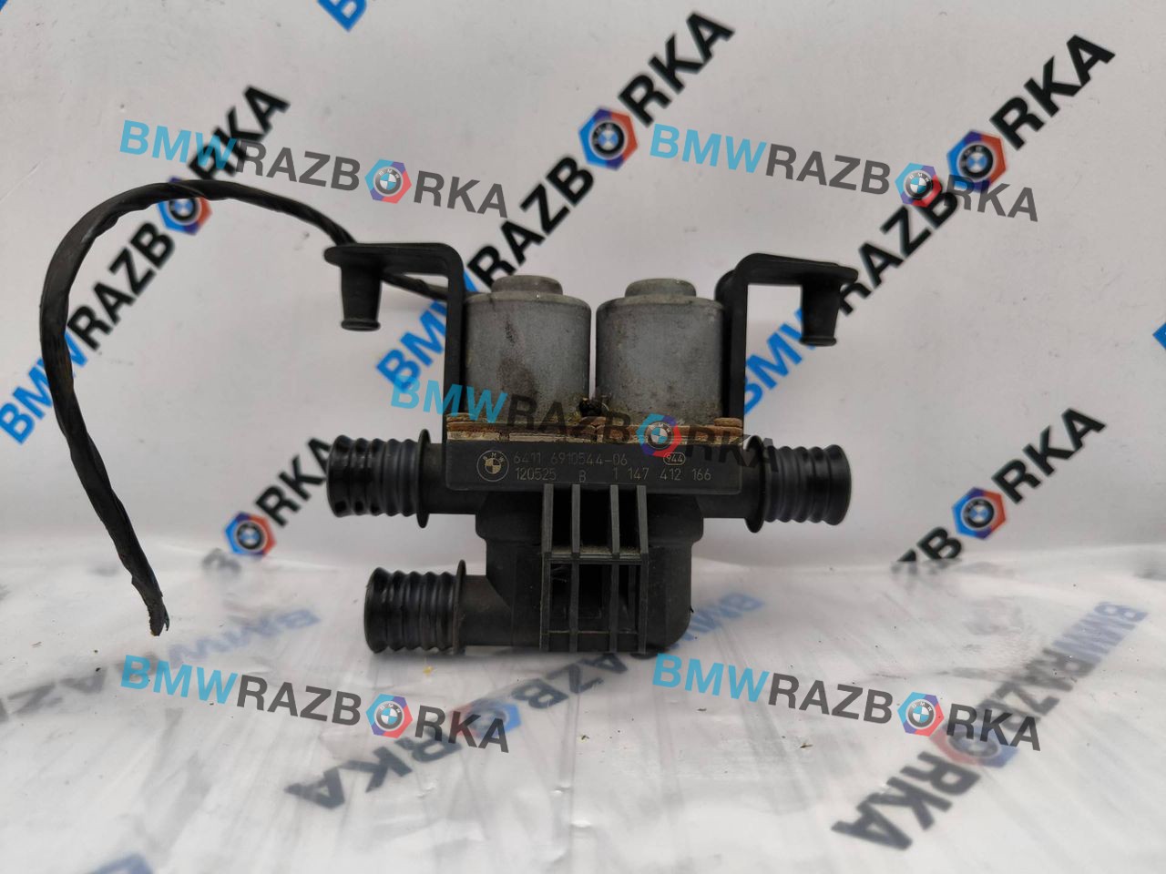 кран отопителя (печки) BMW X6 E71 [рестайлинг] E71 2012, 3.0 л., N57 D30 C, дизель, АКПП, 475, внедорожник 5 дв., полный привод, 6910544, 64116910544