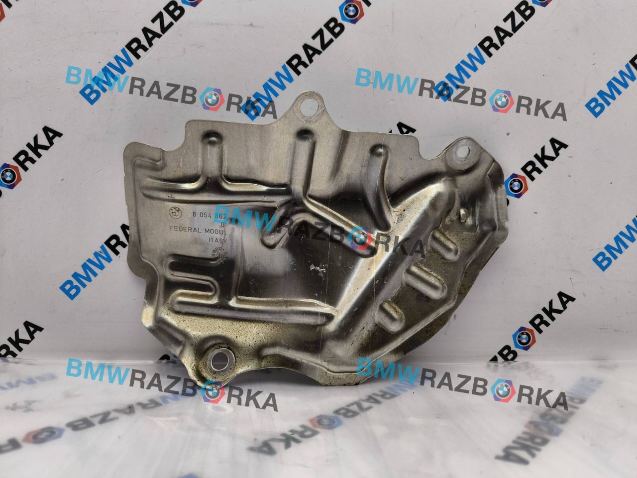 защита (экран) выпускного коллектора BMW M2 G87 2023, 3.0 л., S58B30A, бензин, МКПП, купе, задний привод, 8054862, 11658054862