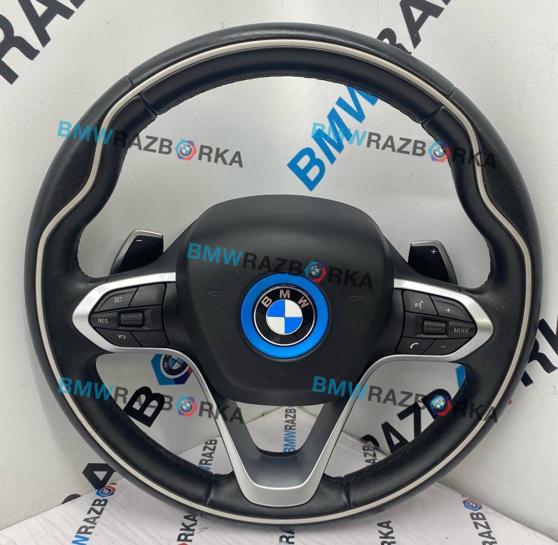 руль BMW i8 I12 [рестайлинг] I12 2017, 1.5 л., B38 K15 A, бензин, купе, полный привод, 6858707