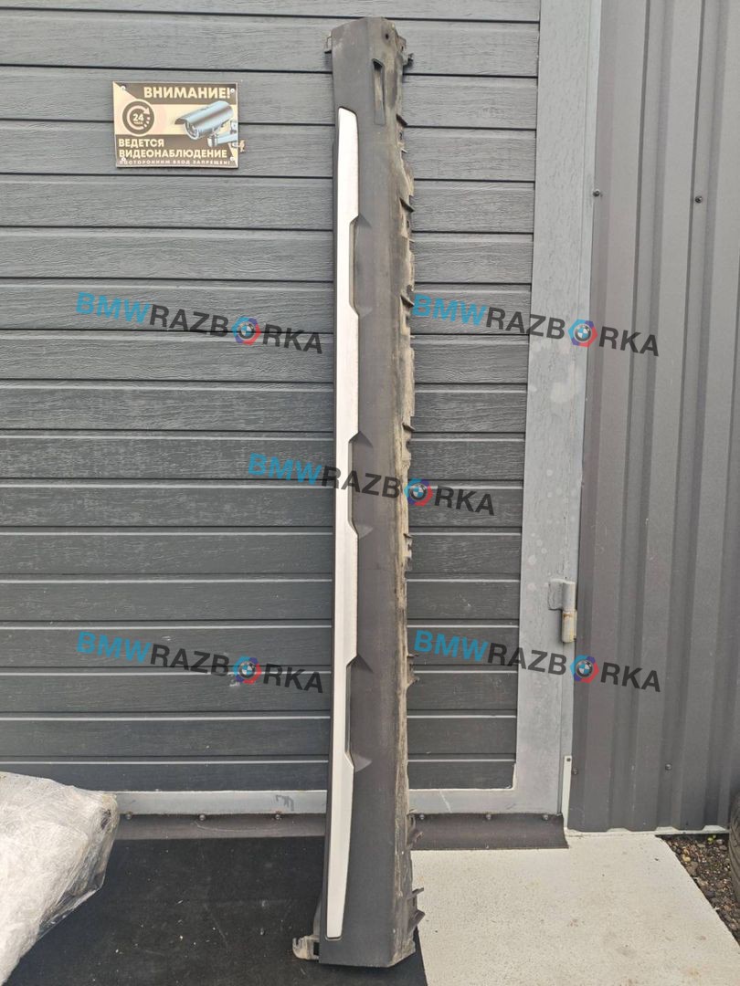 накладка на порог BMW X5 G05 2021, 3.0 л., B58B30, бензин, АКПП, внедорожник 5 дв., 51777440928, 7440928