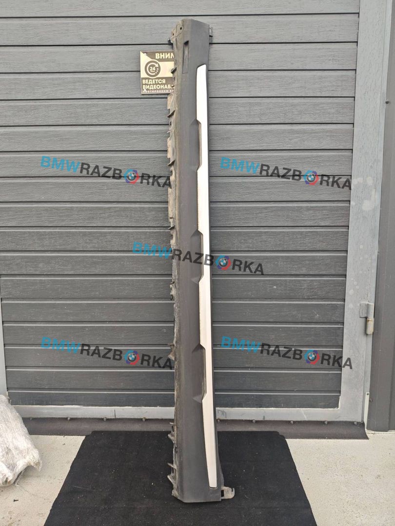 накладка на порог BMW X5 G05 [рестайлинг] G05 2023, 3.0 л., B57 D30 B, дизель, АКПП, внедорожник 5 дв., 51777440927, 7440927