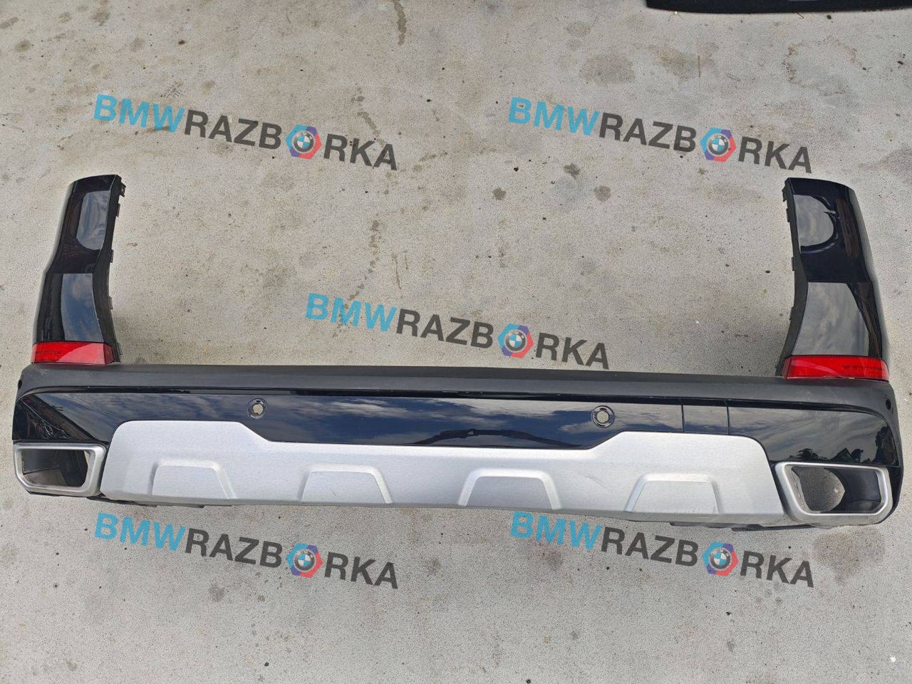 бампер задний BMW X5 G05 2021, 3.0 л., B57 D30 B, дизель, АКПП, внедорожник 5 дв.