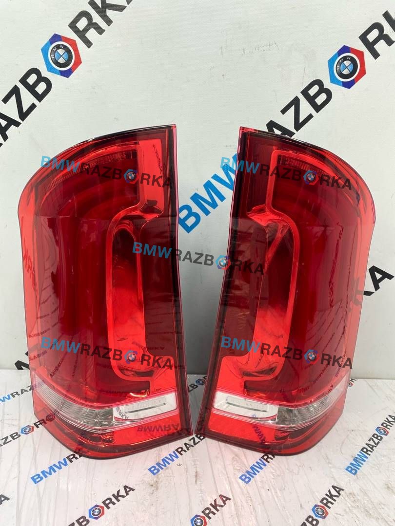 фонари задние (комплект) Mercedes-Benz V-Класс W447 [рестайлинг] W447 2024, 2.0 л., OM 654.920, дизель, АКПП, черный обсидиан металлик mb 9197, микроавтобус, задний привод, A4478200564, A4478200664, 4478200564, 4478200664