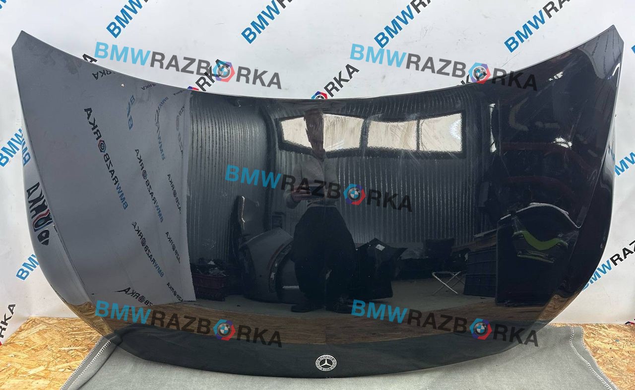 капот Mercedes-Benz V-Класс W447 [рестайлинг] W447 2024, 2.0 л., OM 654.920, дизель, АКПП, черный обсидиан металлик mb 9197, микроавтобус, задний привод
