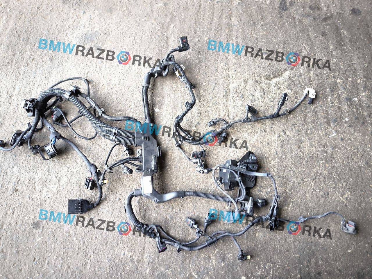 проводка двигателя BMW X3 G01 2020, 2.0 л., B47 D20 B, дизель, АКПП, 416, внедорожник 5 дв., полный привод, 8477763, 7580208