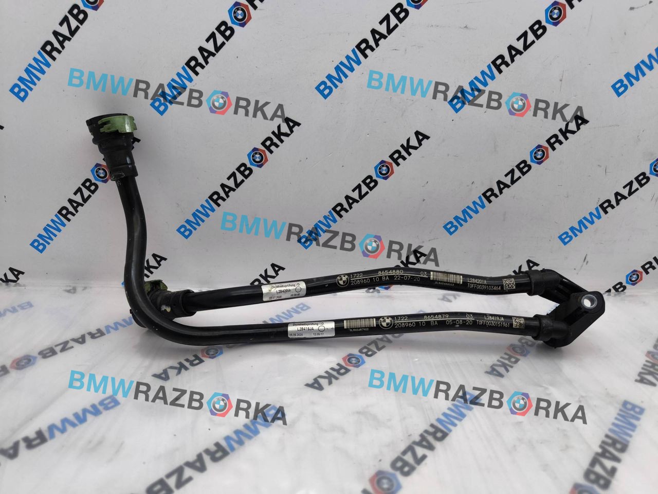 шланг (трубка) АКПП BMW X3 G01 2020, 2.0 л., B47 D20 B, дизель, АКПП, 416, внедорожник 5 дв., полный привод, 8654880, 8654879, 17228654880, 17228654879