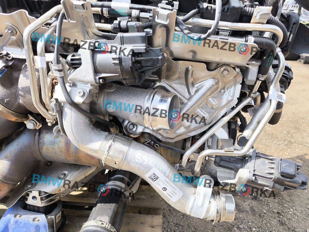 турбина BMW M4 G82/G83 G82 2023, 3.0 л., S58B30A, бензин, купе, полный привод, 8054872, 8054873