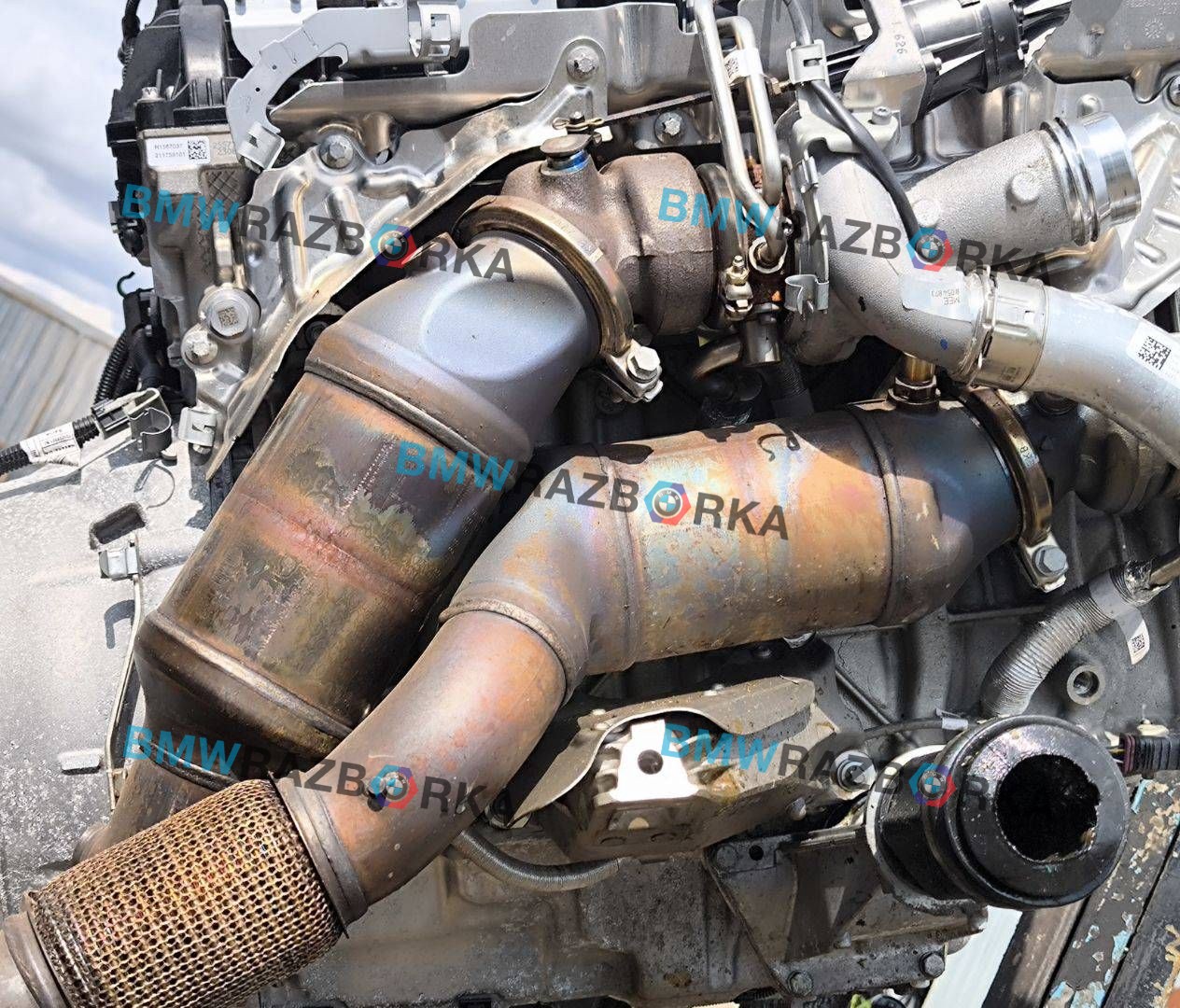 катализатор BMW M2 G87 2023, S58B30A, МКПП, купе, 8468989