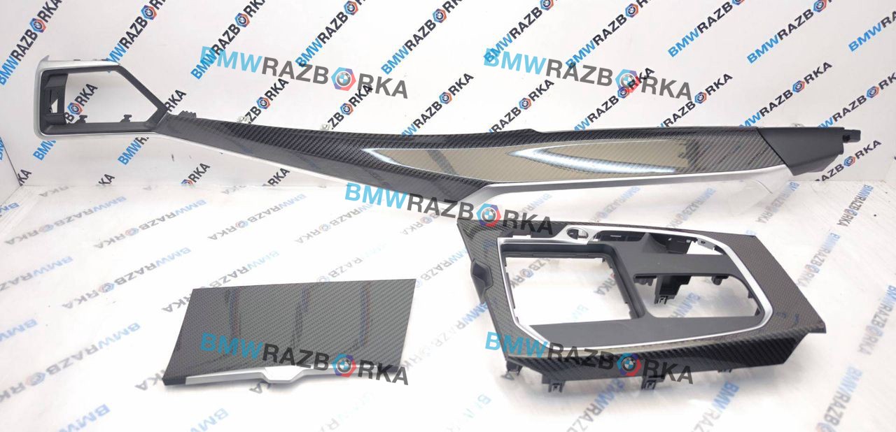 комплект декоративных накладок (дерева) салона BMW M2 G87 2023, 3.0 л., S58B30A, бензин, МКПП, купе, задний привод, 9503705, 8094582, 8094590