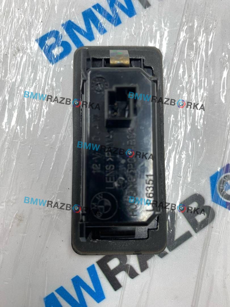 подсветка номера BMW X5 G05 2021, 3.0 л., бензин, АКПП, с27, внедорожник 5 дв., полный привод, правый руль, 9481841