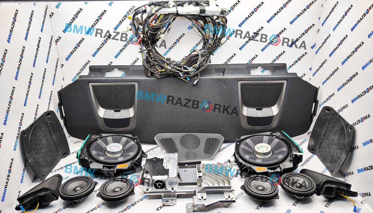 комплект акустики BMW M2 G87 2023, 3.0 л., S58B30A, бензин, МКПП, купе, задний привод, 5A5CA89, 2622854, 9474659, 9474660, 2622862, 2622861, 2622852, 2622859, 5A923D1