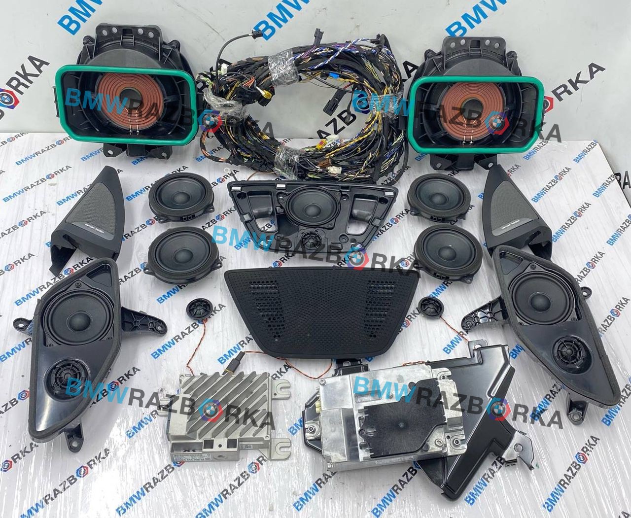 комплект акустики BMW X5 G05 [рестайлинг] G05 2023, 3.0 л., B58B30, бензин, 475, полный привод, 6809632, 6813597, 5A5CA89, 2622518, 2622517, 9399276, 2622516, 9399314, 5A923D1, 2622519, 2622520