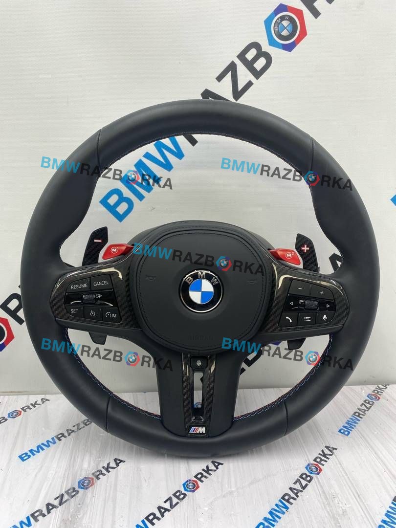 руль BMW M2 G87 2024, 3.0 л., S58B30A, бензин, brooklyn grau metallic (c4p), купе, задний привод, правый руль