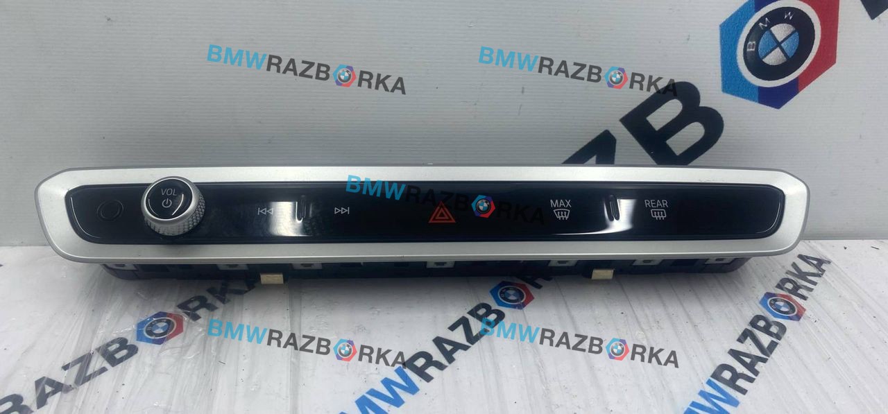 панель управления магнитолой BMW X5 G05 [рестайлинг] G05 2025, 3.0 л., B57 D30 B, дизель, АКПП, a96, внедорожник 5 дв., полный привод, 5A64198, 61315A64198