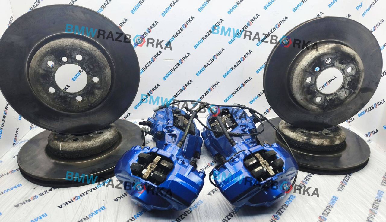 комплект тормозов BMW 4 серия F32/F33 F33 2016, 3.0 л., B58B30, бензин, АКПП, 475, кабриолет, задний привод