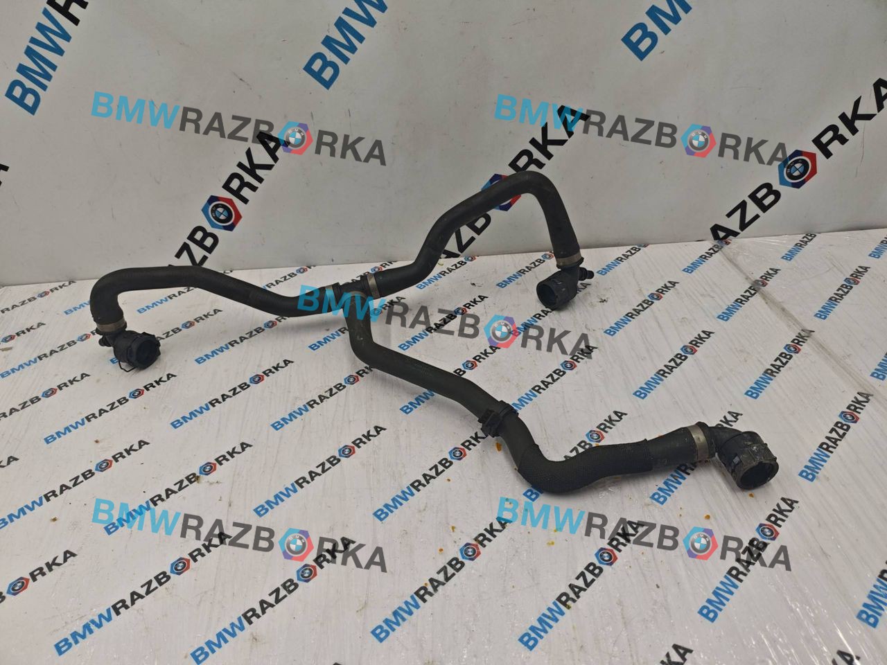 патрубок радиатора BMW M5 F90 2019, 4.4 л., S63 B44 B, бензин, АКПП, c28, седан, полный привод, 7856738, 17127856738