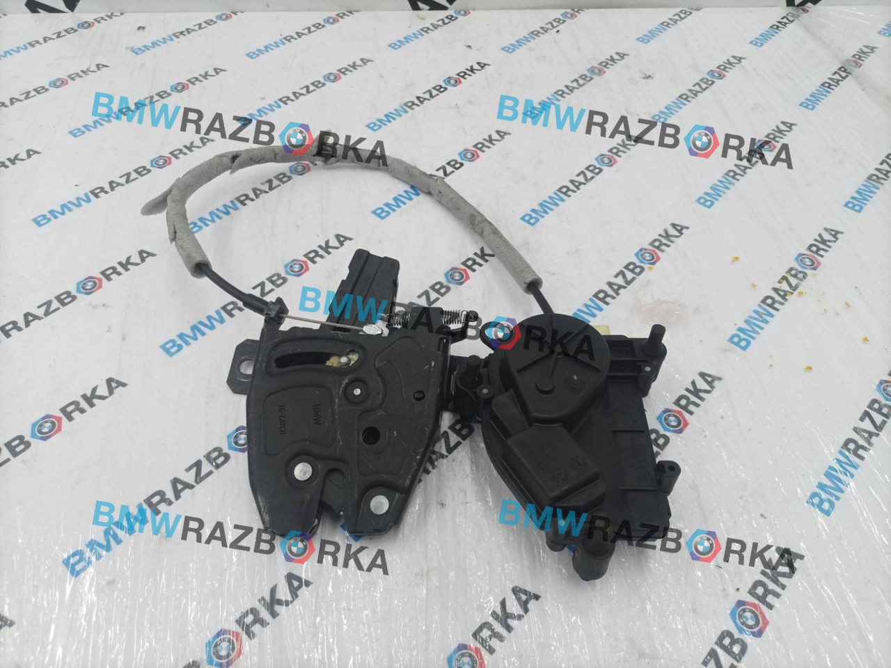 замок заднего борта BMW X5 G05 2021, 3.0 л., бензин, АКПП, с27, внедорожник 5 дв., полный привод, правый руль, 9482992, 7475462