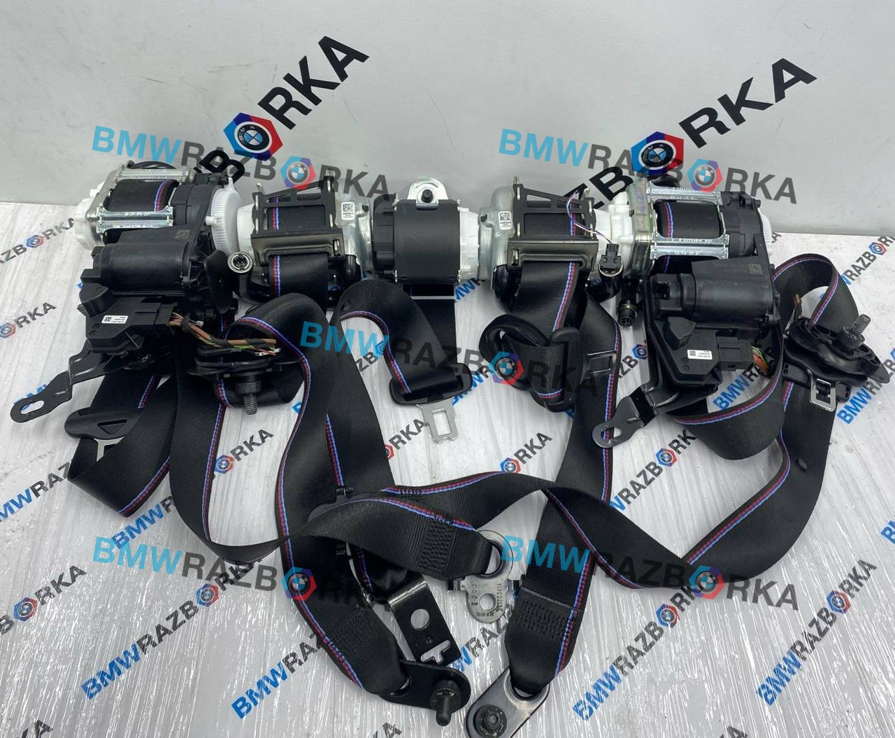 ремень безопасности комплект BMW X5 G05 [рестайлинг] G05 2025, 3.0 л., B57 D30 B, дизель, АКПП, a96, внедорожник 5 дв., полный привод, 5A70912, 5A70911, 8092009, 8092035, 8092036