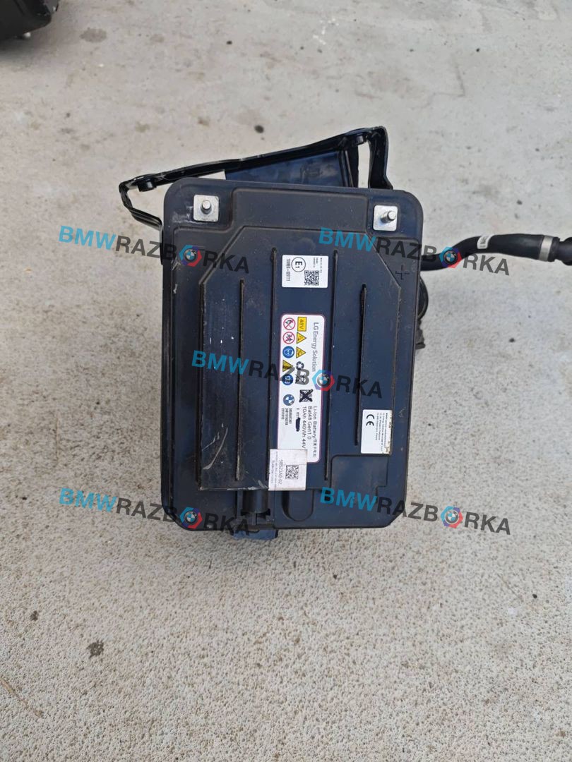 аккумулятор (AKБ) BMW X5 G05 [рестайлинг] G05 2024, 3.0 л., B57 D30 B, дизель, АКПП, 475, внедорожник 5 дв., полный привод, правый руль, 5B523A0, 61215B523A0