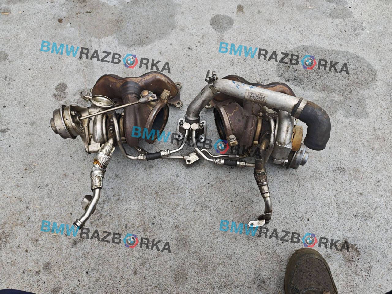 турбина BMW X6 E71/E72 2009, 3.0 л., N54 B30 A, бензин, АКПП, внедорожник 5 дв., 75930237593022