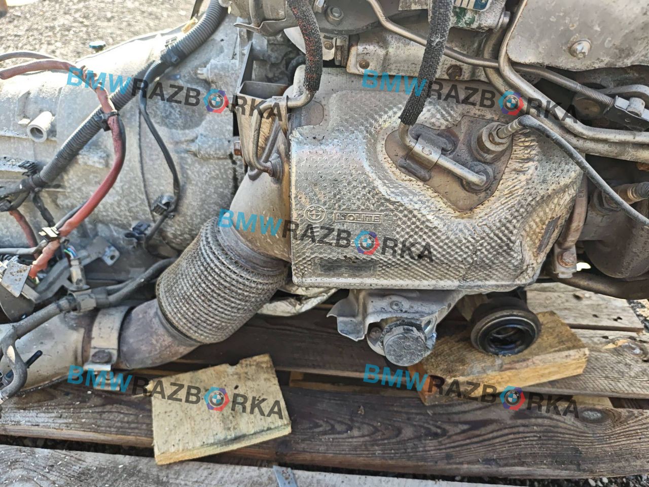 катализатор BMW X6 F16 2015, 3.0 л., N57 D30 C, дизель, АКПП, a96, внедорожник 5 дв., полный привод